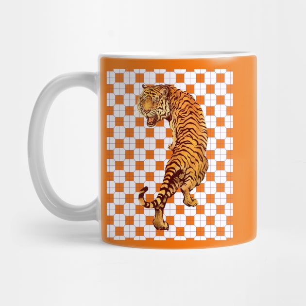 Hong Kong Funky Tiger Orange - Animal Lover by CRAFTY BITCH